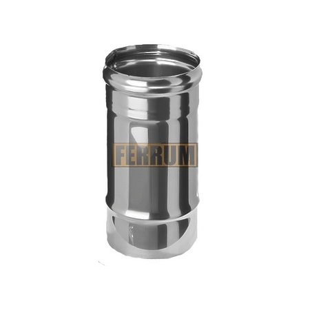 Одностенный дымоход 0,25м