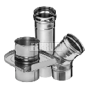 Дымоход из нержавеющей стали FERRUM (одностенный)